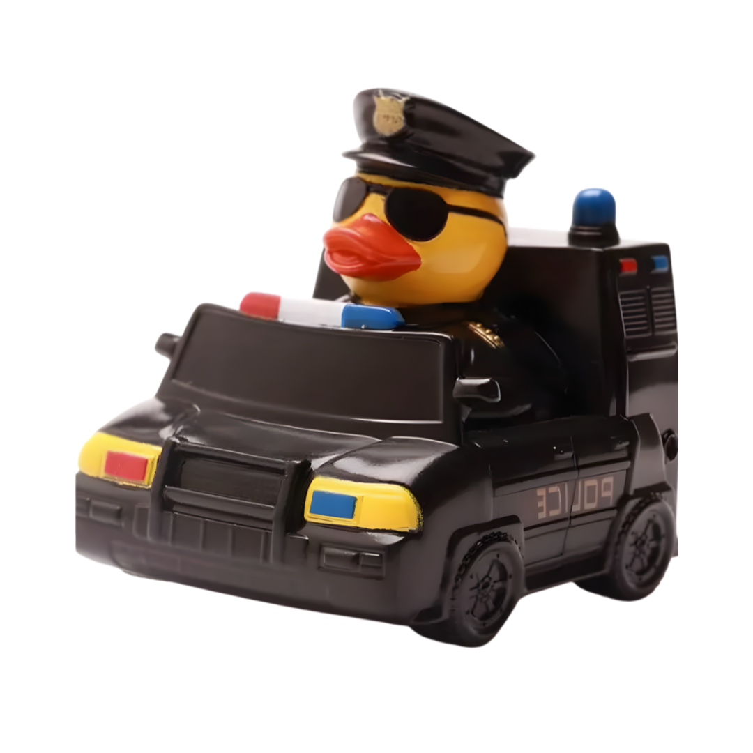 Police Car Rubber Duck