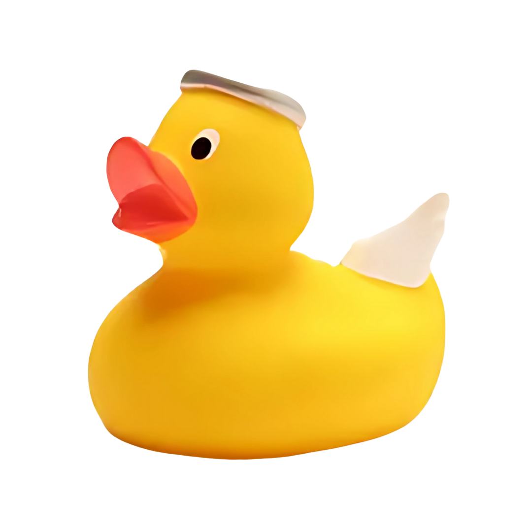 Yellow Angel Rubber Duck