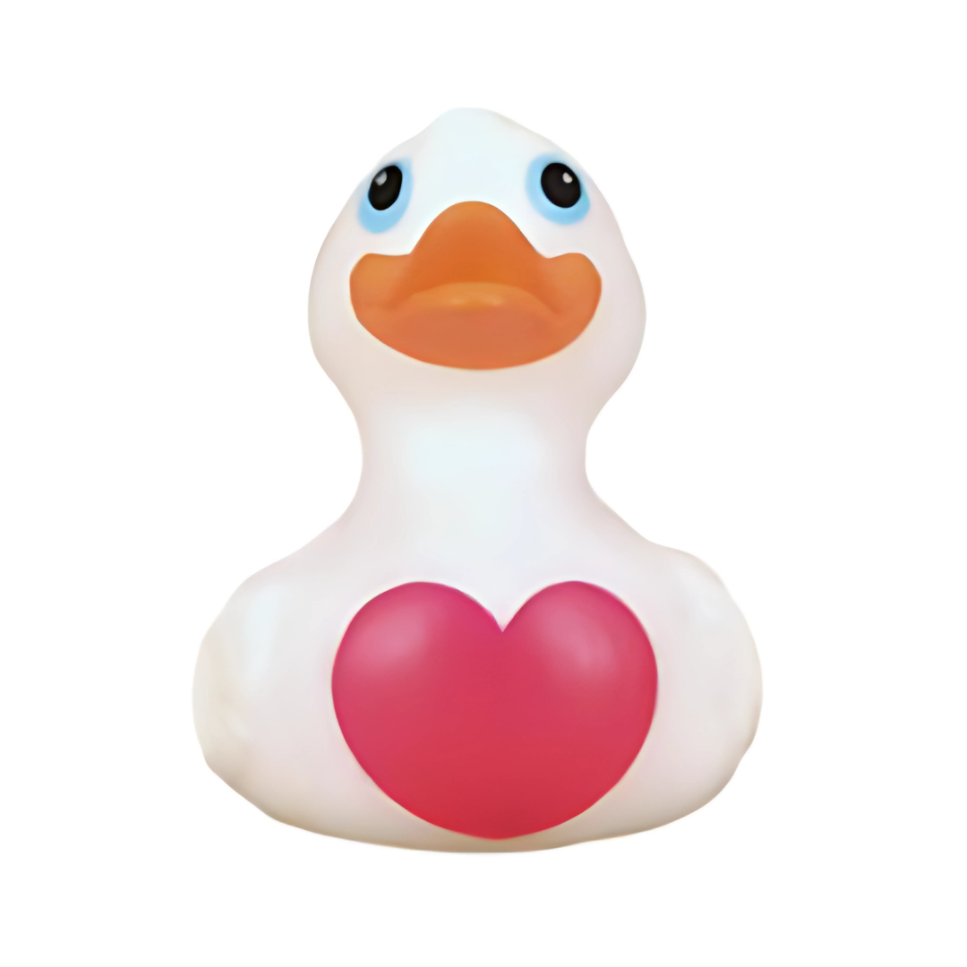 Big Heart Rubber Duck