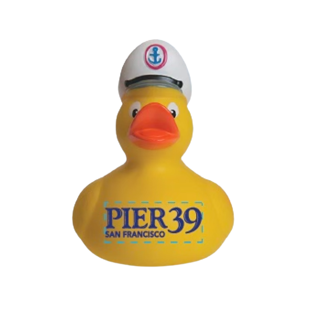 Captain - PIER 39 Rubber Duck