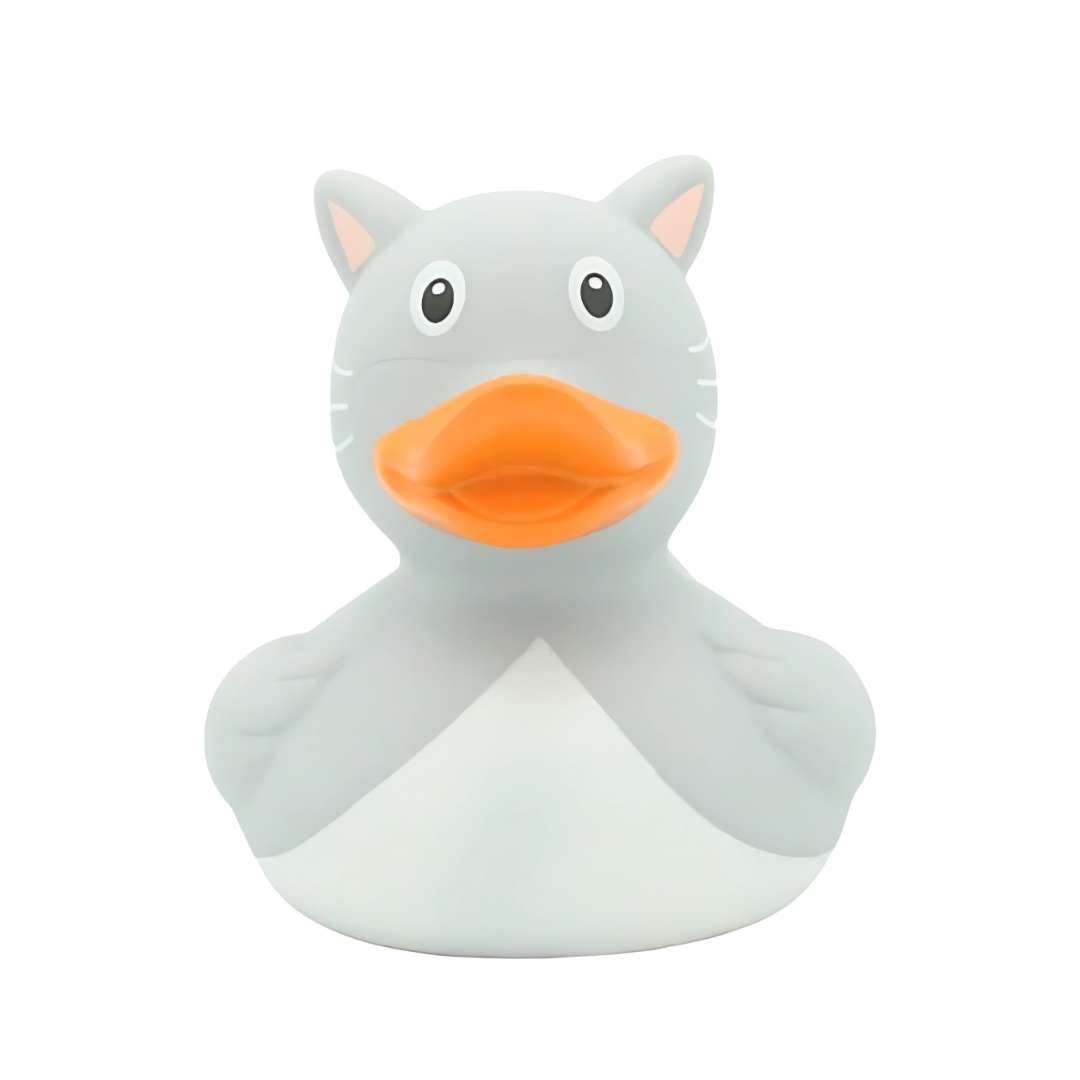 Cat rubber duck