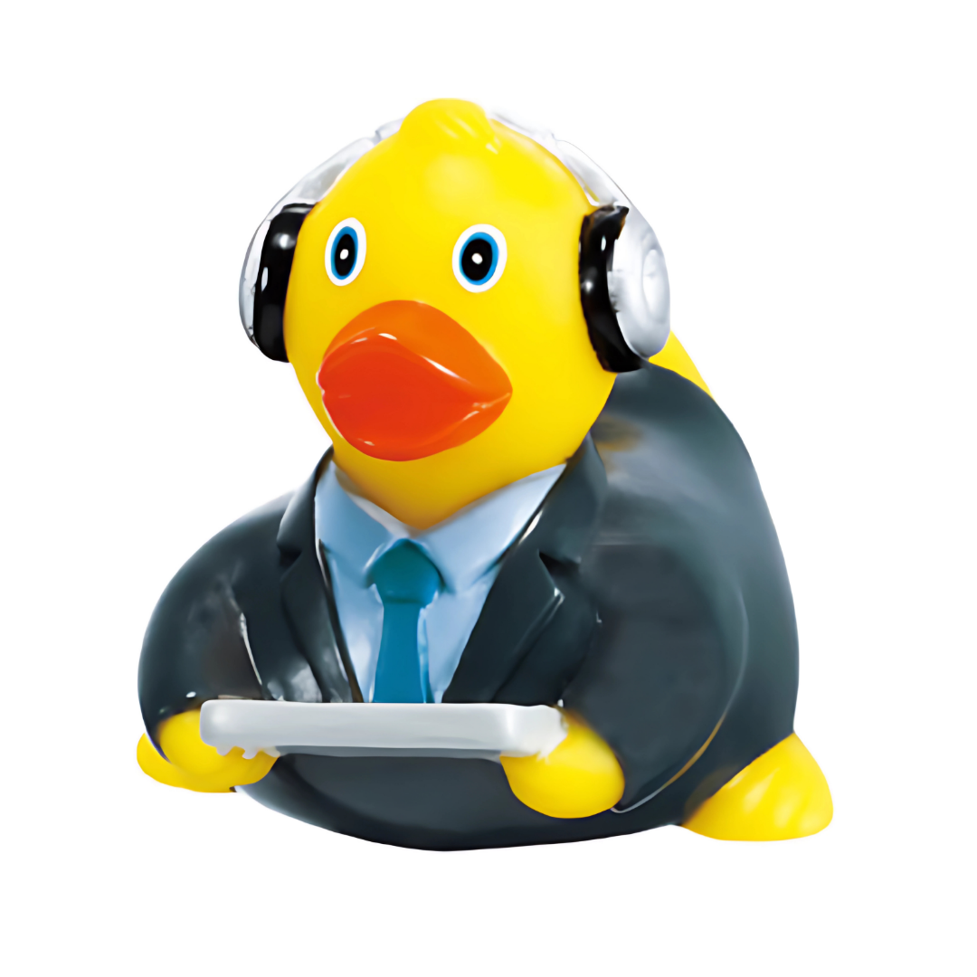 Computer Geek Rubber Duck