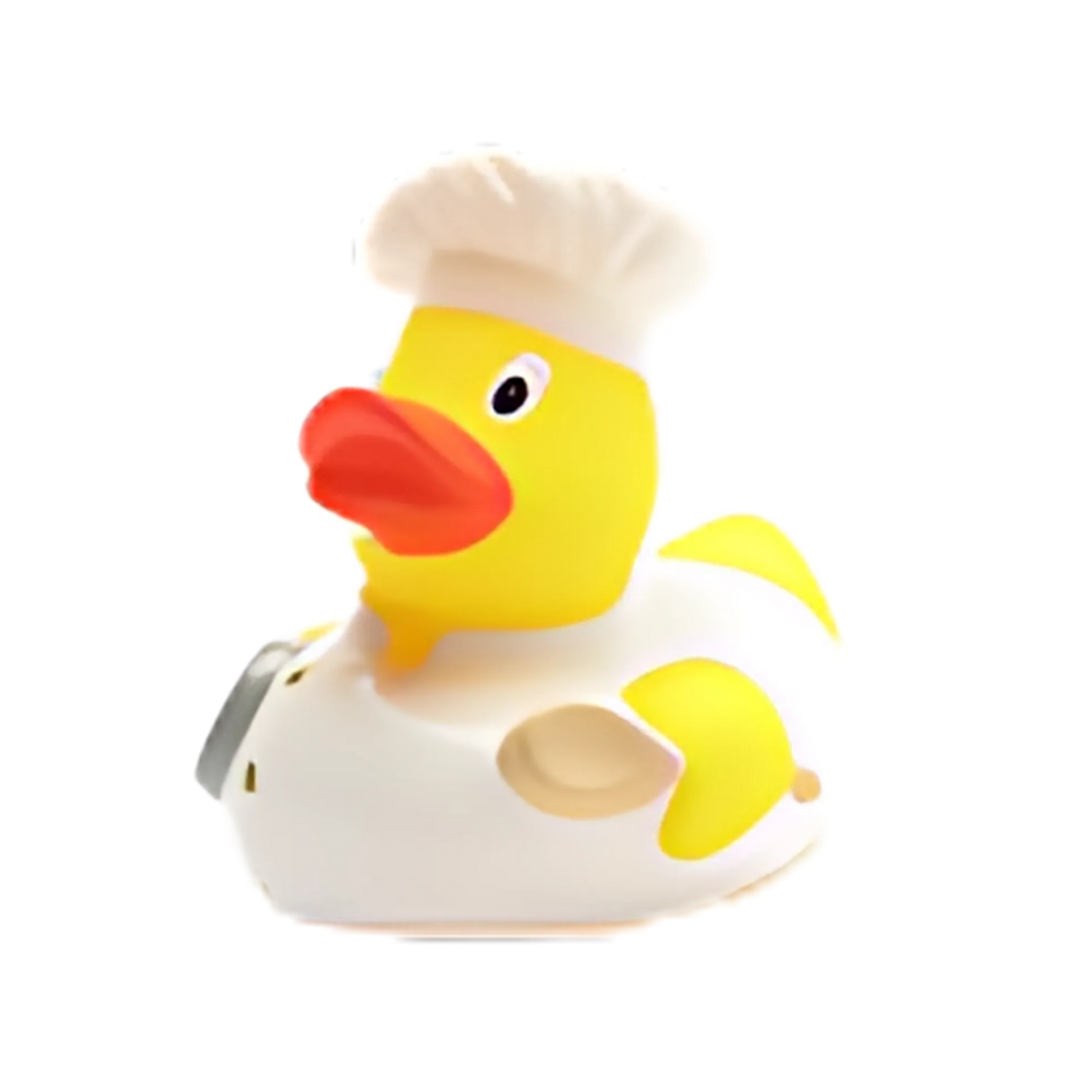 Cook (white) Rubber Duck