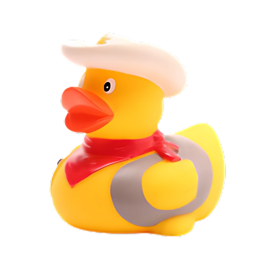 Cowboy Rubber Duck