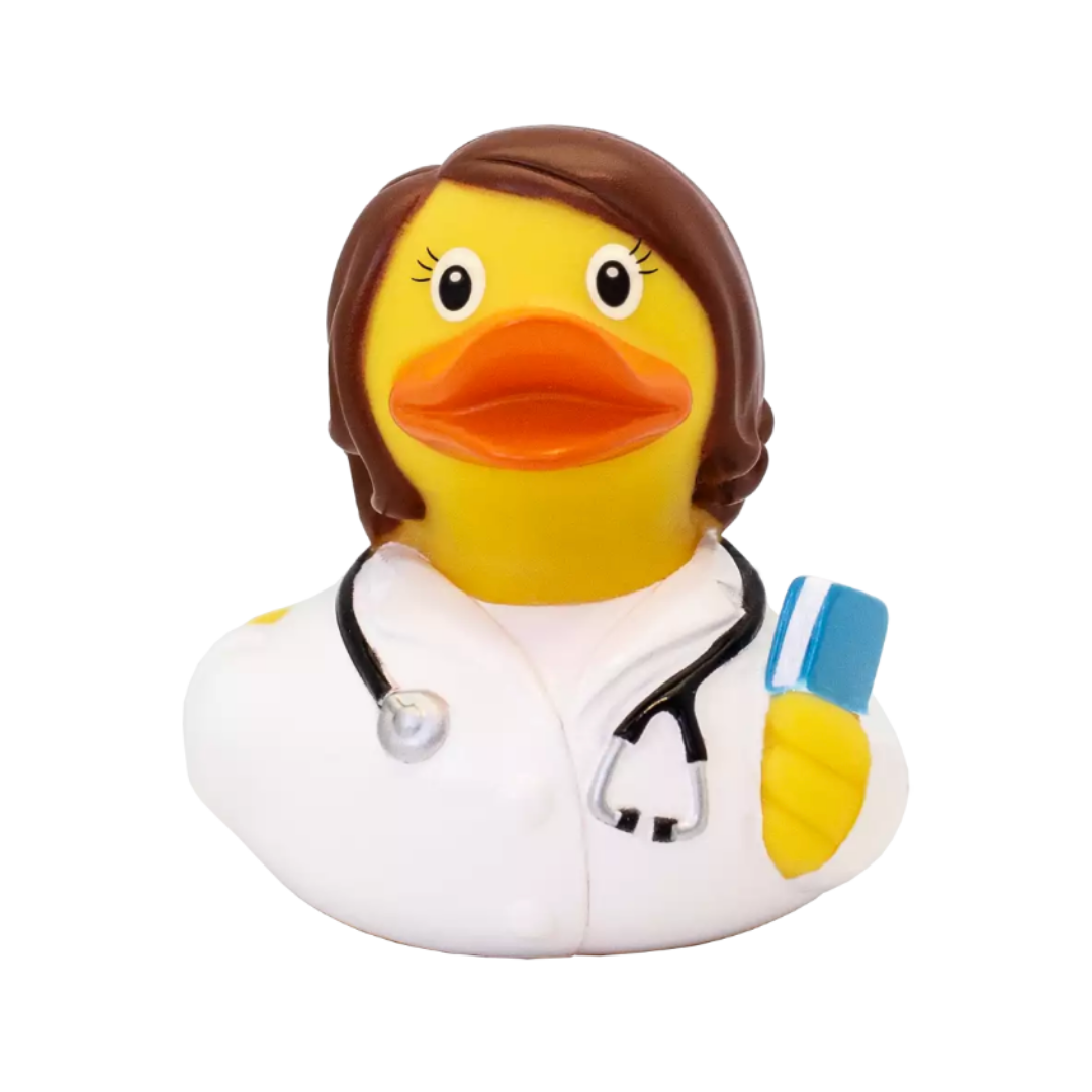 Female Doctor Rubber Duck