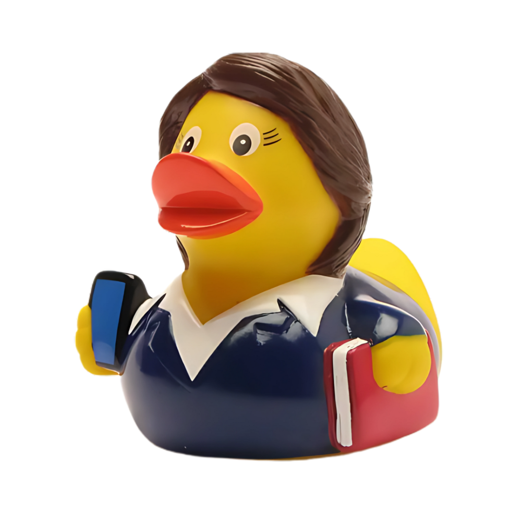 Female Teacher Rubber Duck