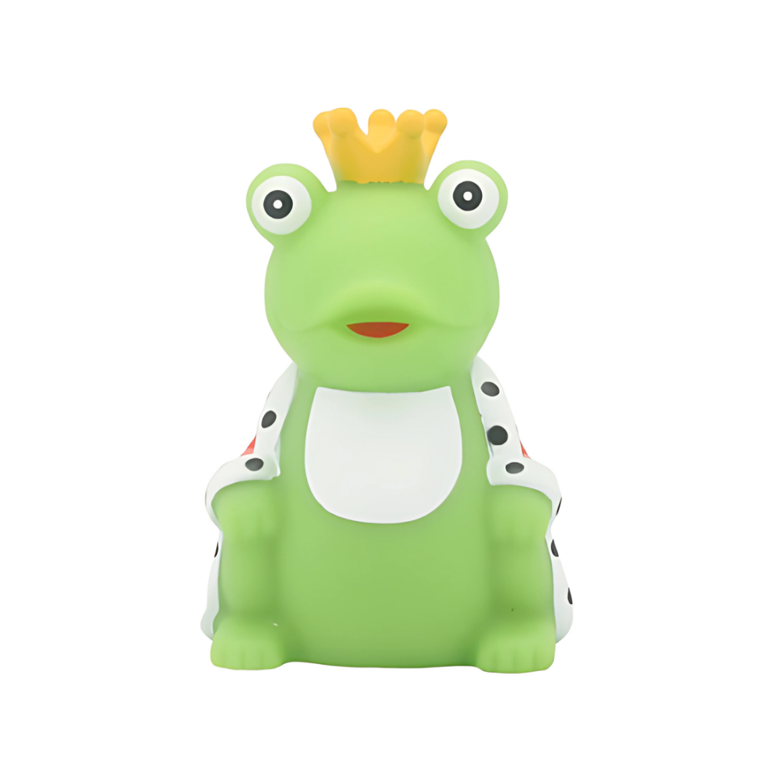 Frog King with Cape Rubber Duck