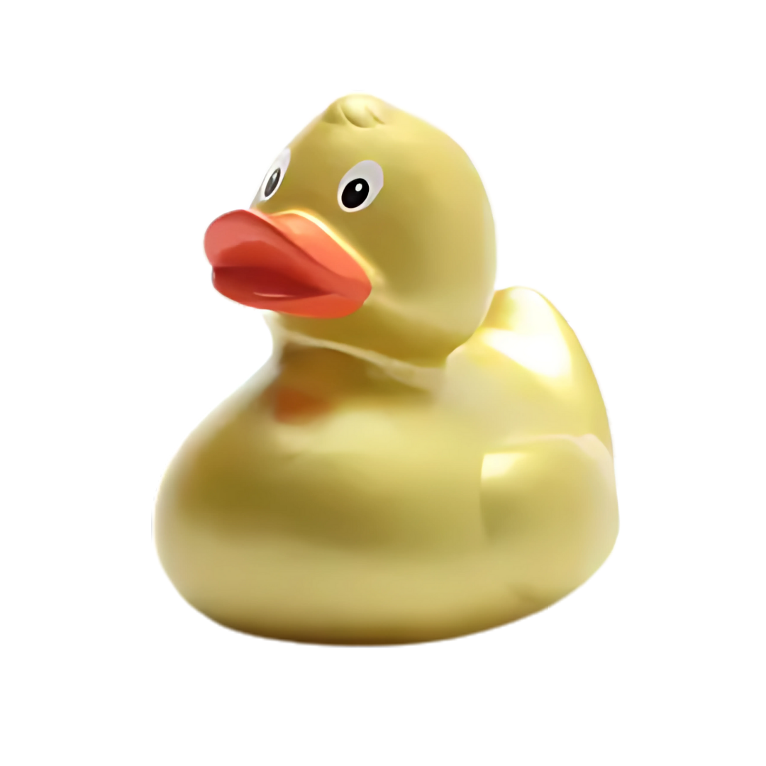 Gold Rubber Duck