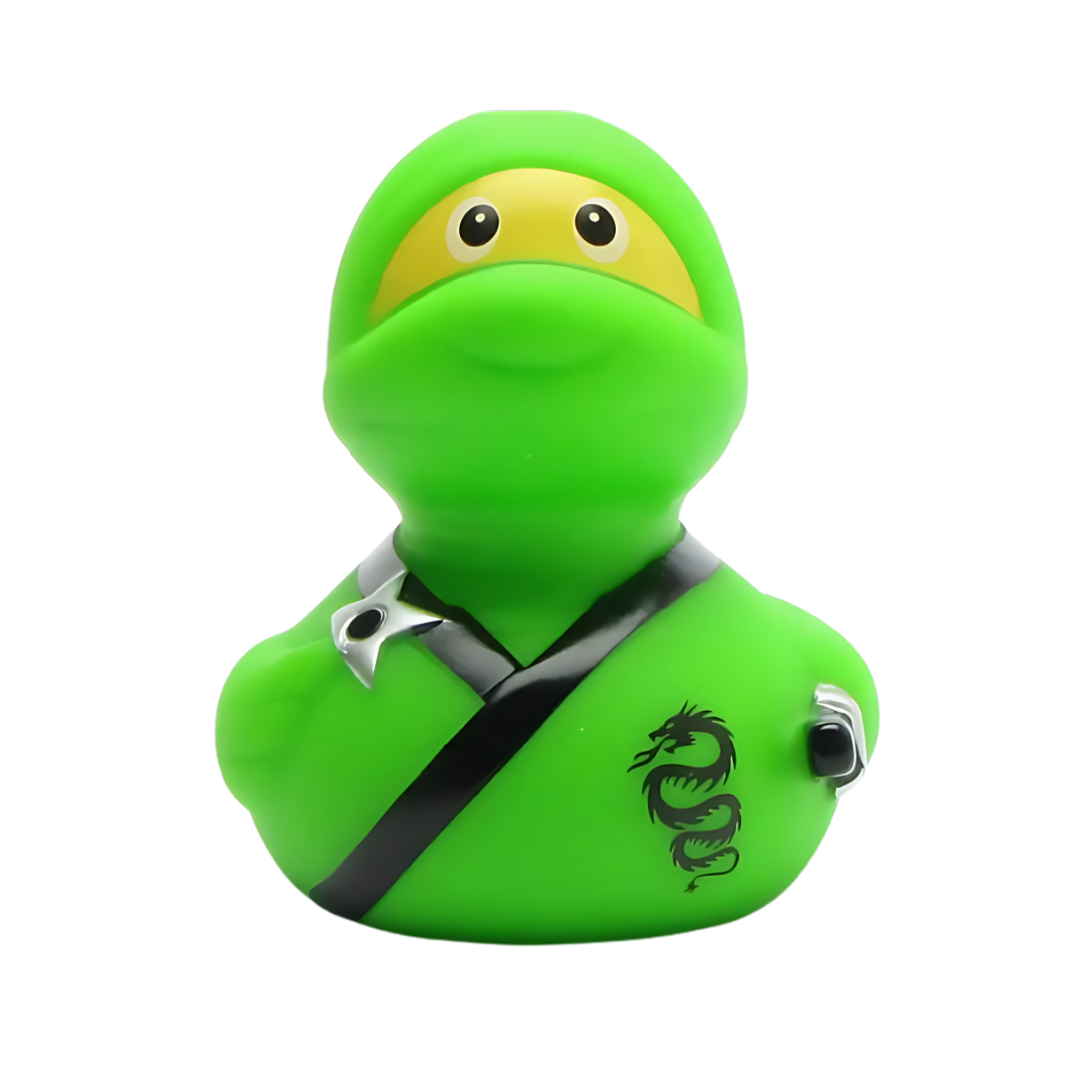 Green Ninja Rubber Duck