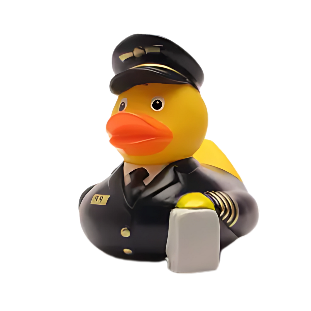 Pilot Duck Rubber Duck