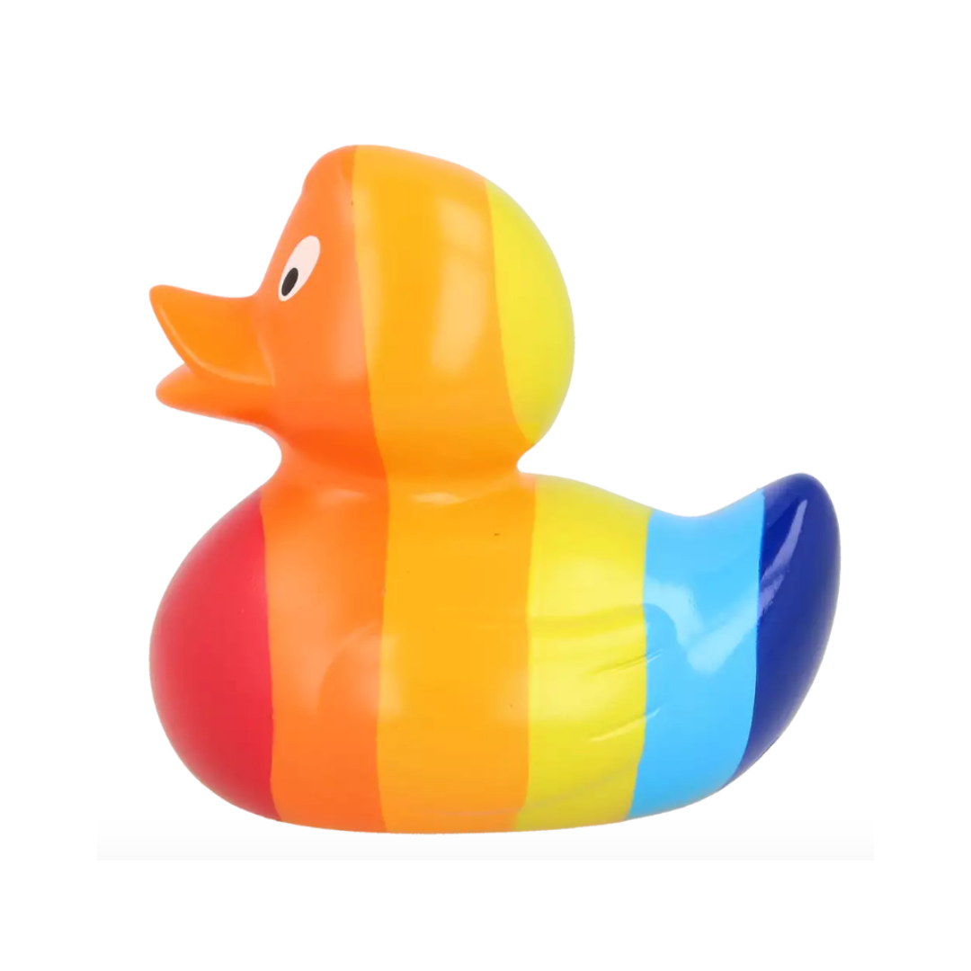 Rainbow Mini Rubber Duck