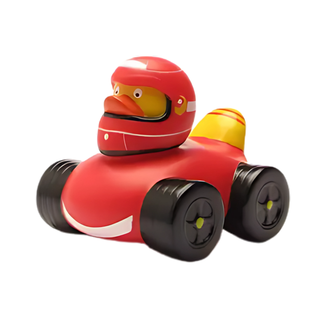 Red Racer Rubber Duck