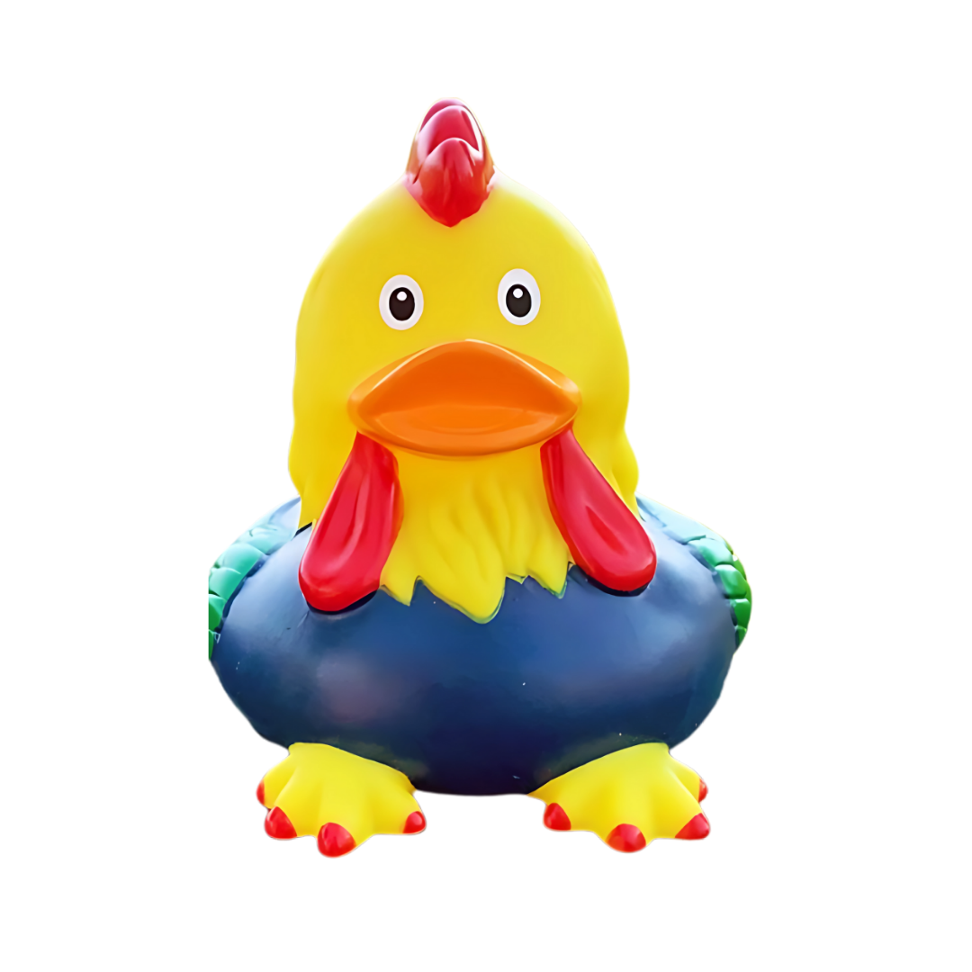 Rooster Rubber Duck