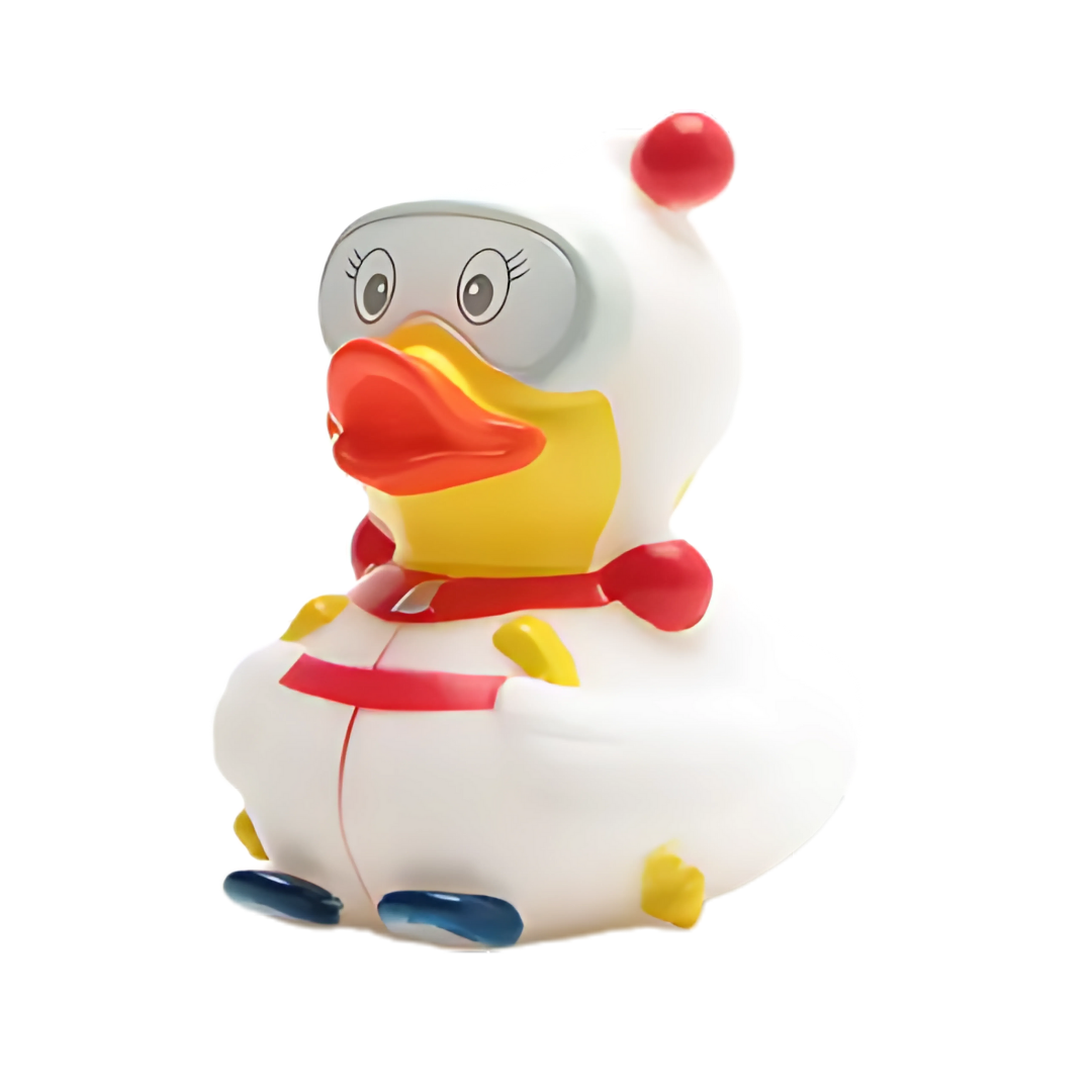 Ski Bunny Rubber Duck