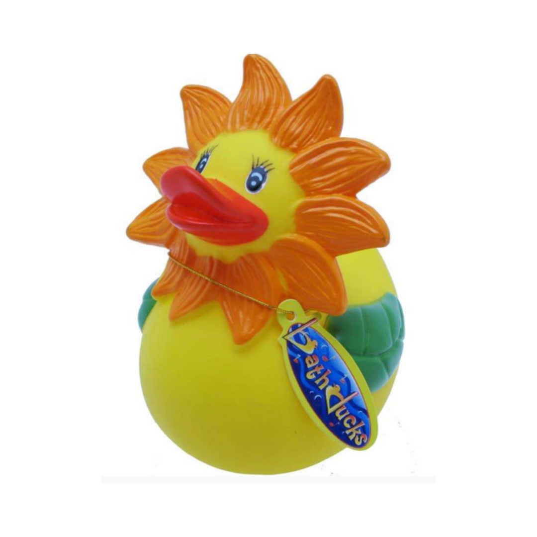 Sunflower Rubber Duck