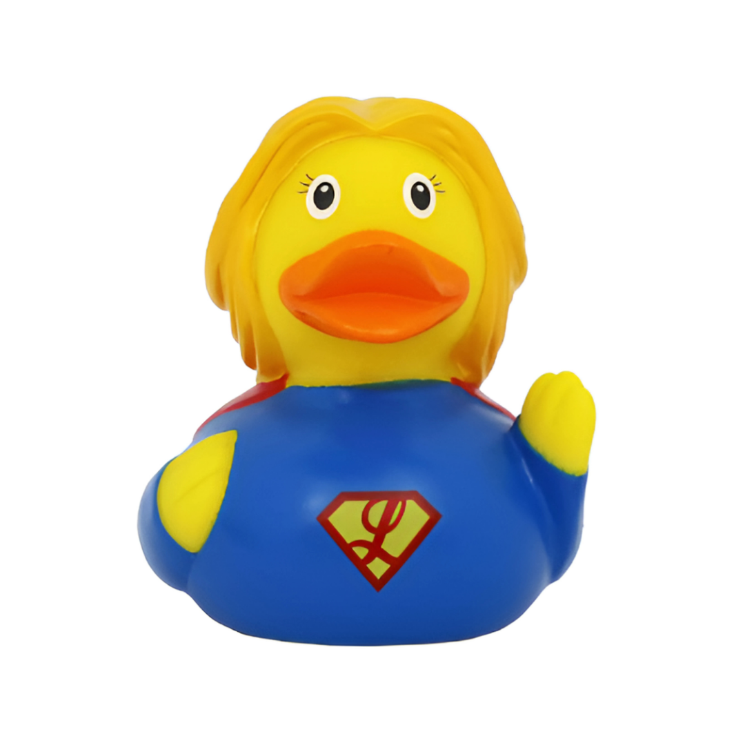 Super Heroine Rubber Duck