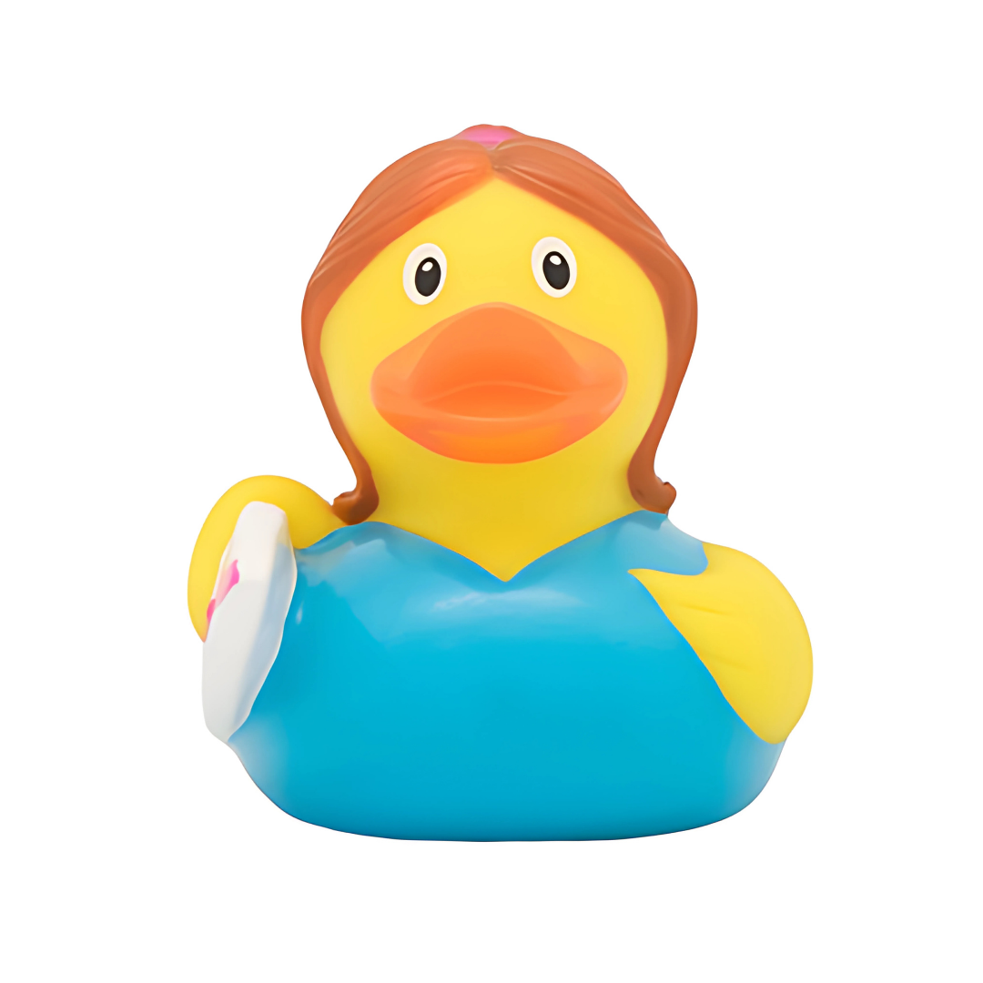 Surfer Girl Rubber Duck