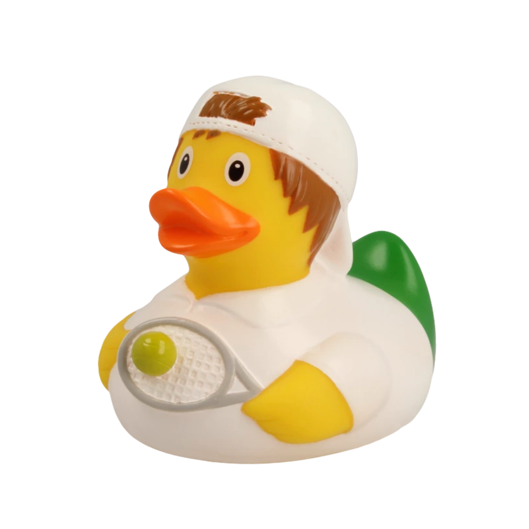 Tennis Male Rubber Duck