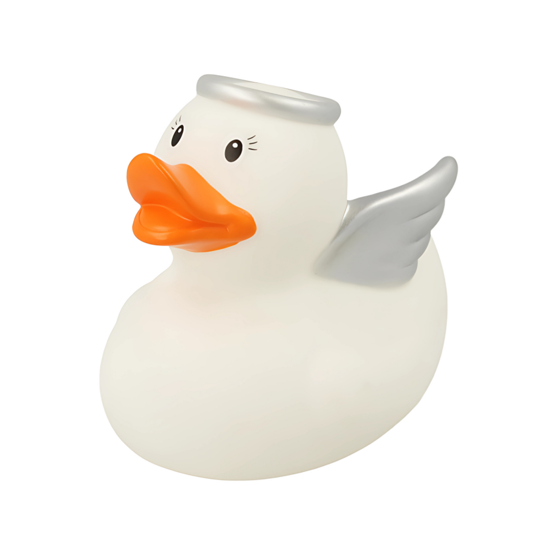 Angel White Rubber Duck