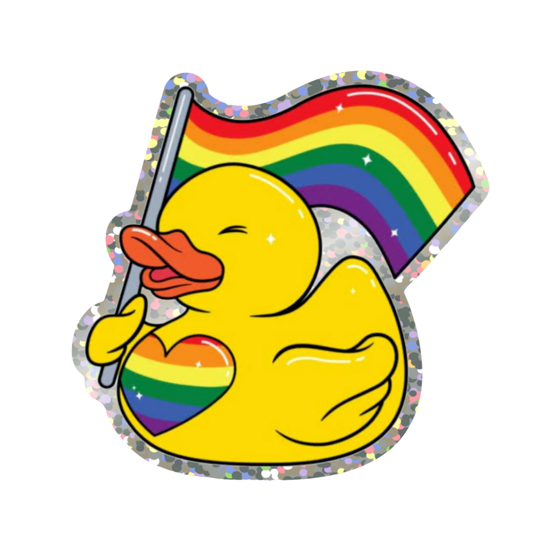 Glitter Rainbow Sticker