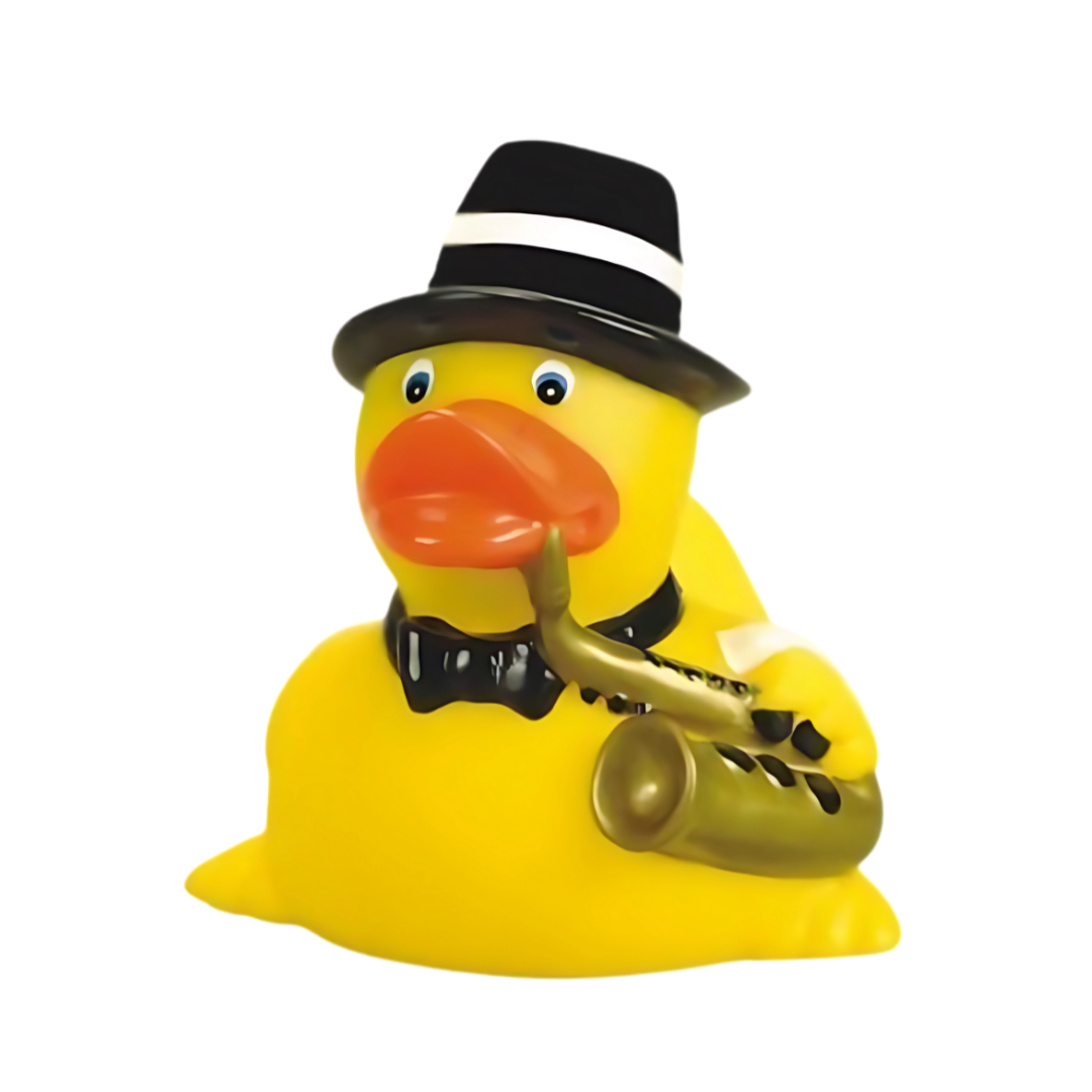 Jazz Musician Rubber Duck