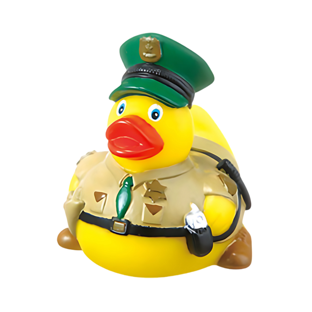 Park Ranger Rubber Duck