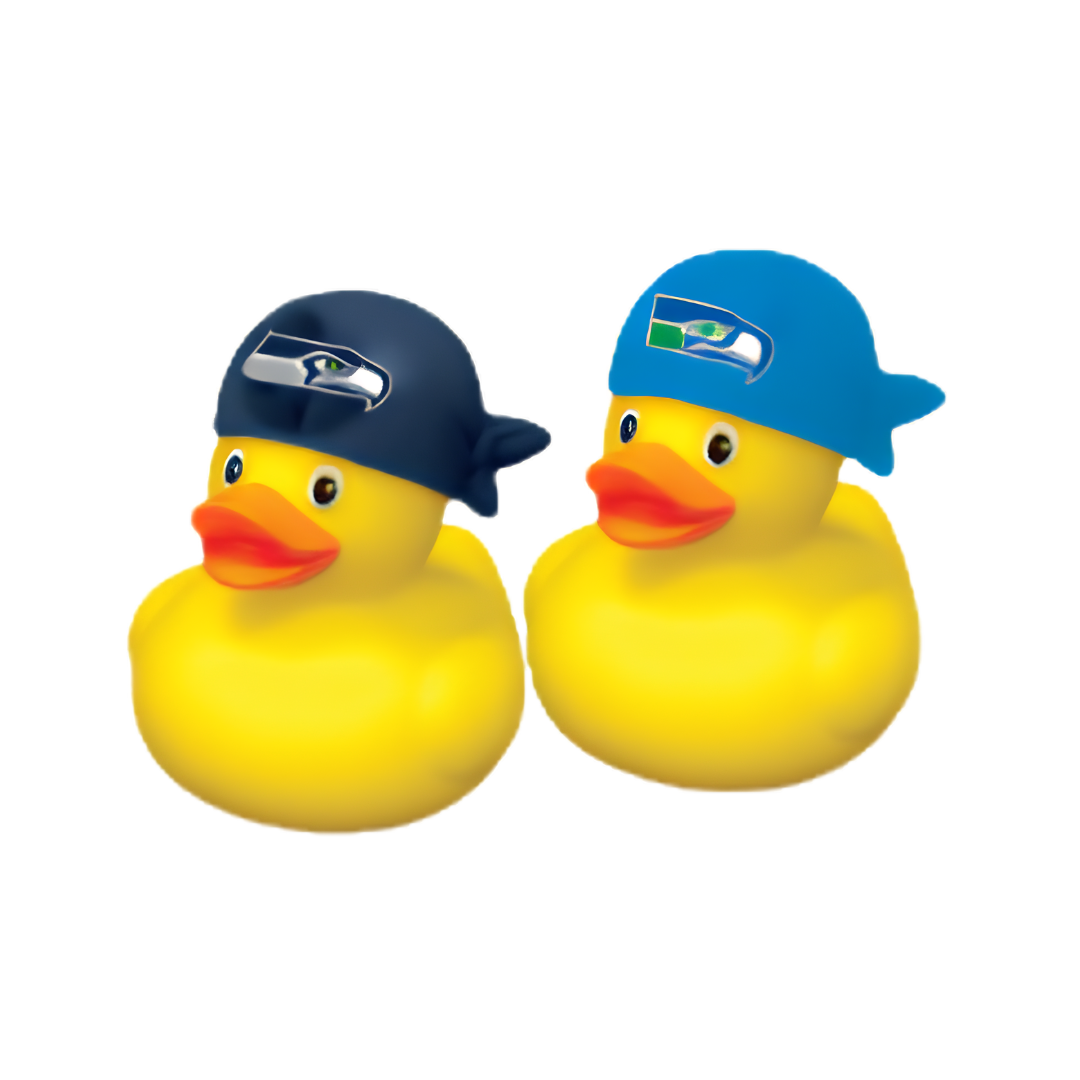 Seattle Seahawks Duck Duo