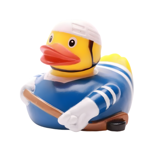 Hockey - Blue Rubber Duck
