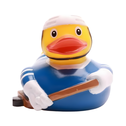 Hockey - Blue Rubber Duck
