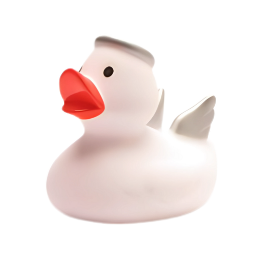 White Angel Rubber Duck