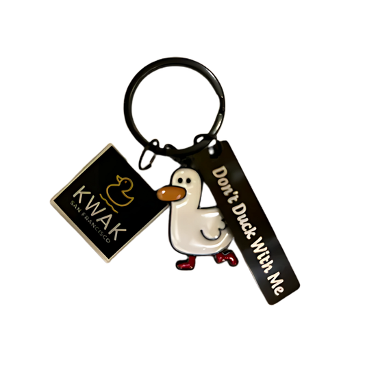 Duck Key Chain - Black