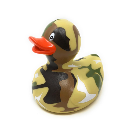 Camouflauge Rubber Duck