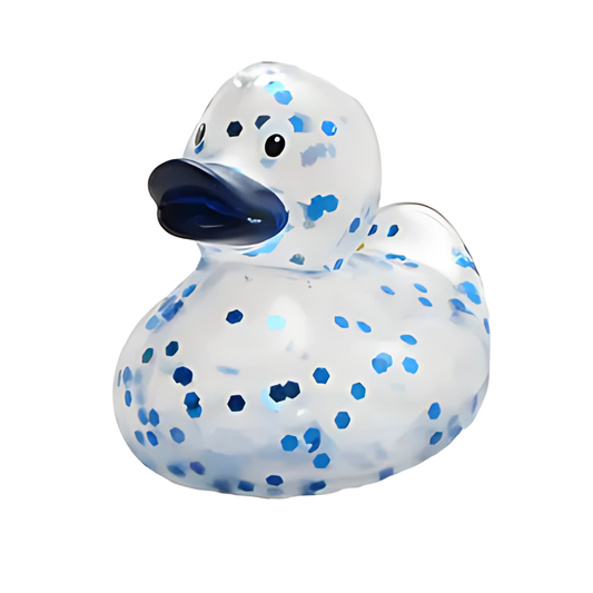 Hanukkah Glitter Duck
