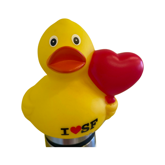I Heart SF Rubber Duck