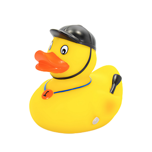 Jockey Rubber Duck