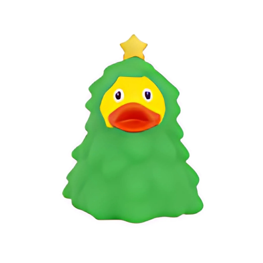 Green Xmas Tree Duck
