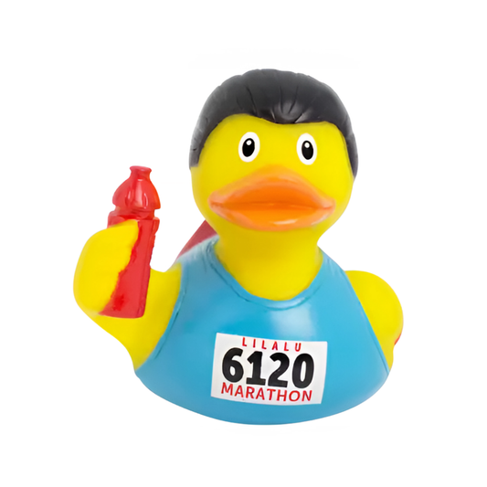 Marathon Runner Rubber Duck