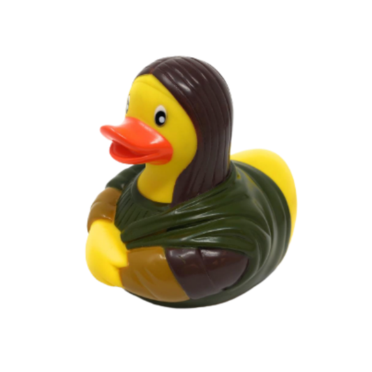 Mona Lisa Rubber Duck