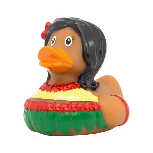 Hawaiian Female Rubber Duck