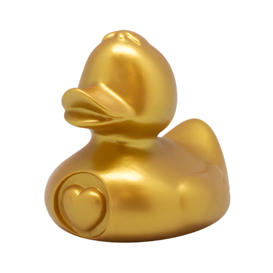 My Heart Rubber Duck - Gold