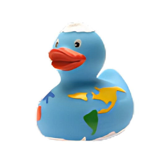 Globe Rubber Duck