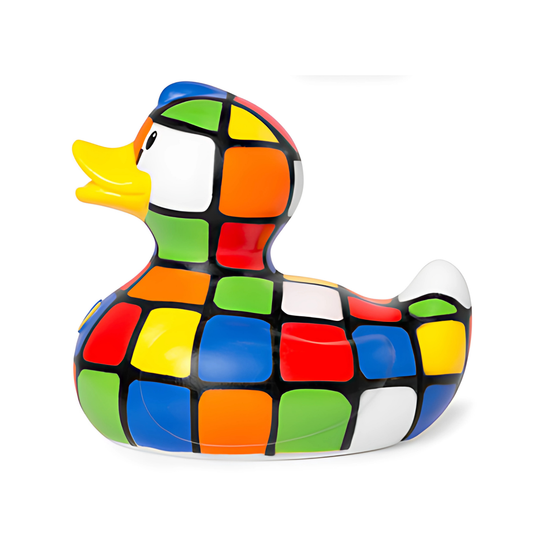 80's Cube Rubber Duck