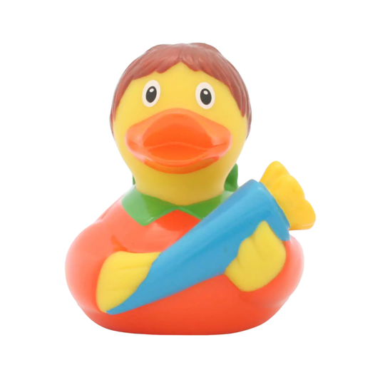 School Boy Rubber Duck