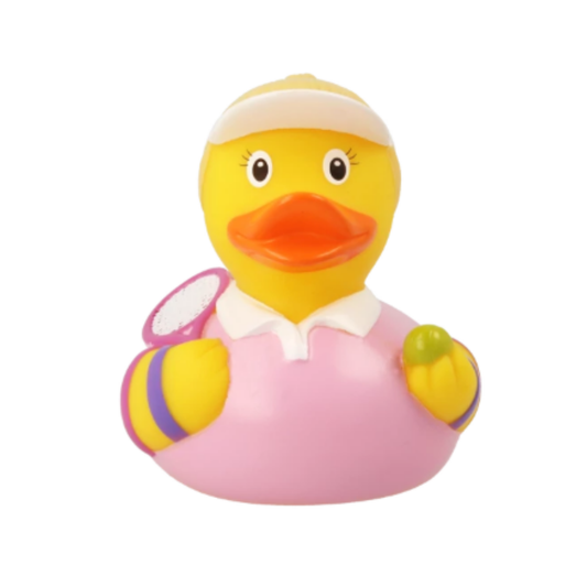 Tennis Female Rubber Duck