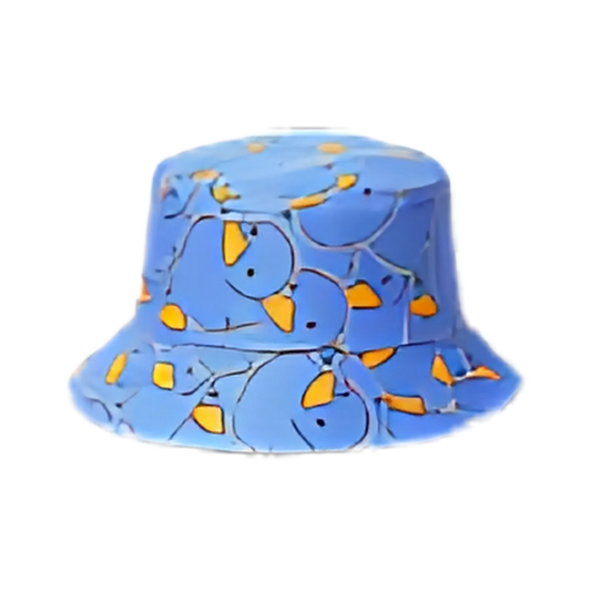Kids Sky Blue Bucket Hat