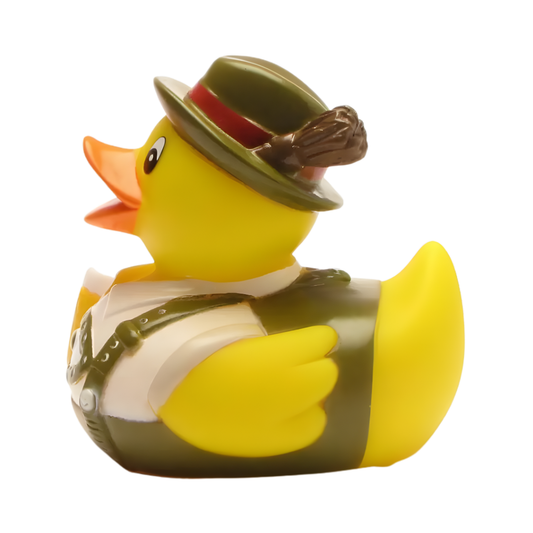 German with Beer Rubber Duck