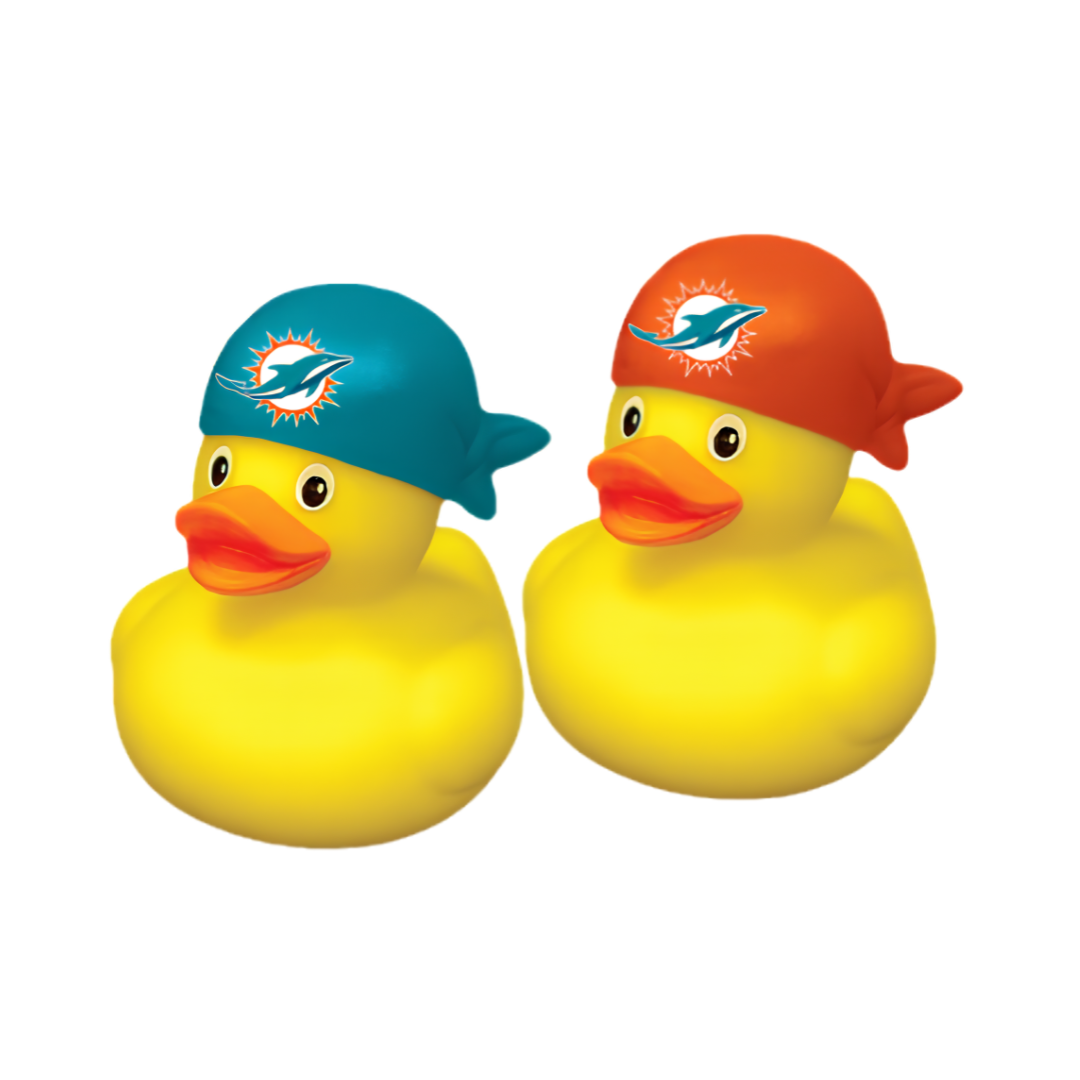 Dolphins Mini Duck Duo
