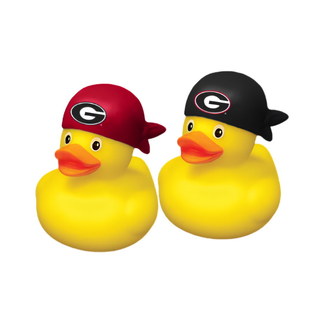 Georgia Bulldogs Mini Duck Duo
