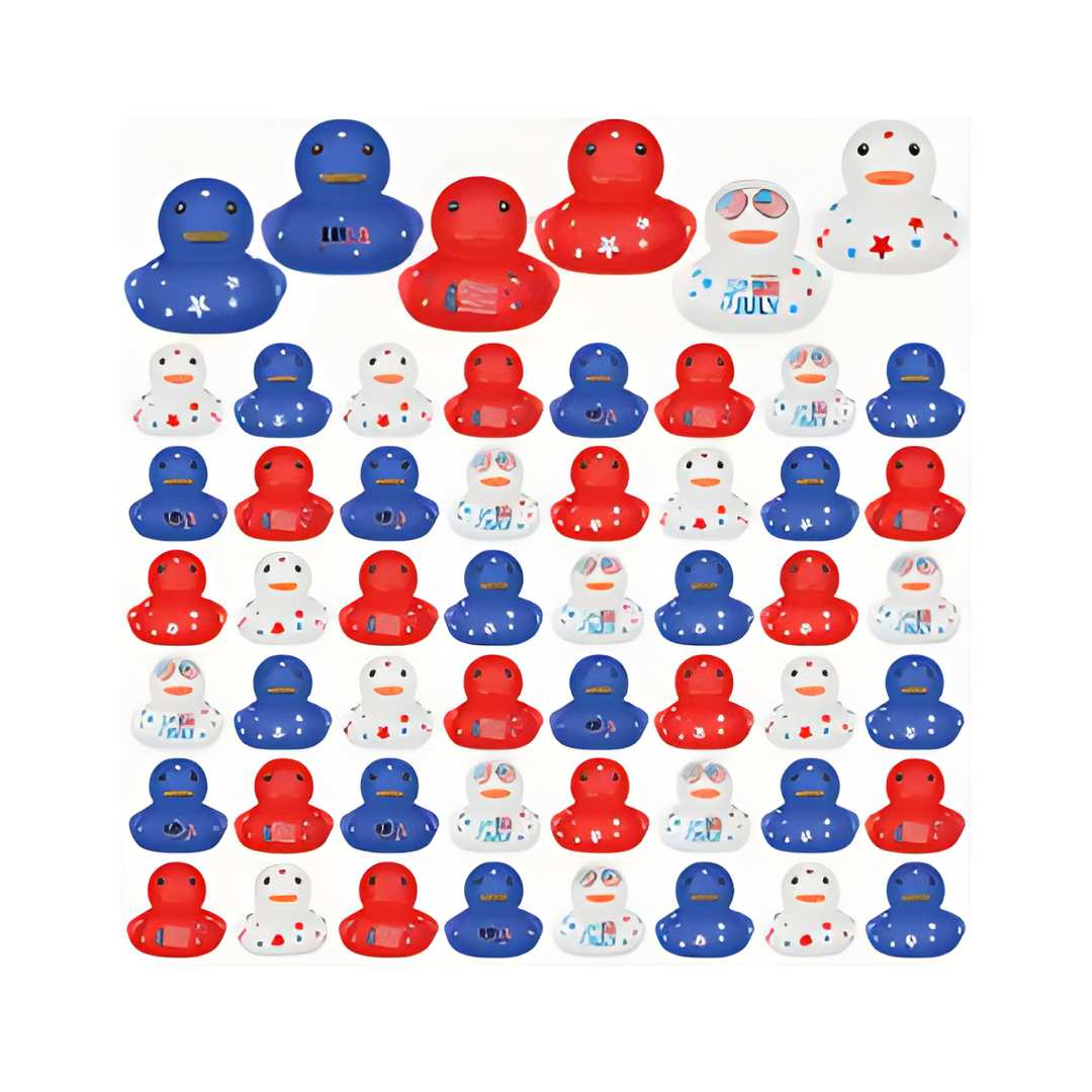 July 4th Rubber Ducks