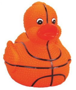 Bumpy Basketball Rubber Duck
